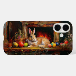 Ostern Bunny Bunte Ostereier iPhone 16 Hülle