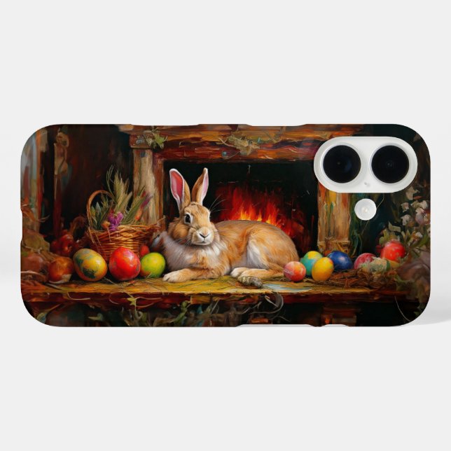 Ostern Bunny Bunte Ostereier Case-Mate iPhone Hülle (Rückseite (Horizontal))