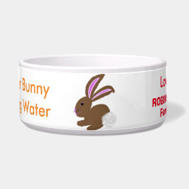 Ostern Bunny Yellow Chick Eier Wasser NAME Napf