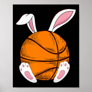 Ostern Bysketbyll Rabbit Bunny Happy Ostertag Poster