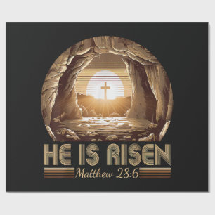 Ostern Christlich Er ist auferstanden Jesus Geschenkpapier