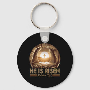 Ostern Christlich Er Ist Auferstanden Jesus Leeres Schlüsselanhänger