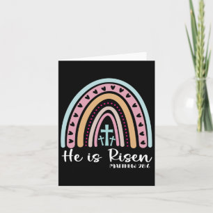 Ostern Christlich ist er Reinbow Risene Männer Fra Karte