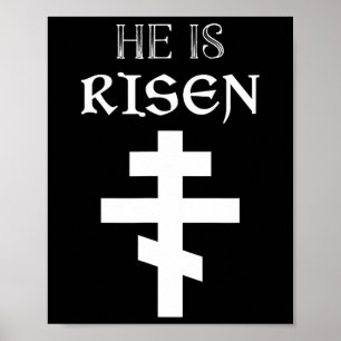 Ostern Christlich ist er riskante Auferstehung ort Poster