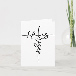 Ostern Christlich ist er riss Sun Auferstehung Män Karte