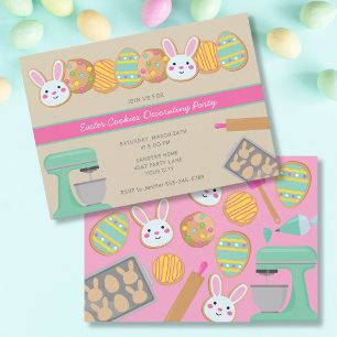OSTERN-COOKIE-PARTY-EINLADUNG EINLADUNG