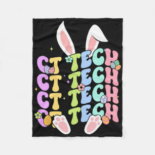Ostern CTC Tech Bunny Ct Tech Ostertag Männer Frau Fleecedecke