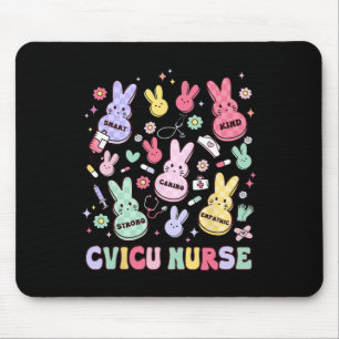 Ostern Cvicu Herzkrankenschwester Hase Pädiatrie R Mousepad