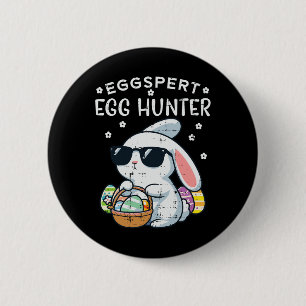 Ostern Eggspass Ei Hunter Bunny Boys Girls Kinder Button