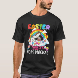 Ostern Einhorn Magisches Glück Ostern Niedlich Uni T-Shirt