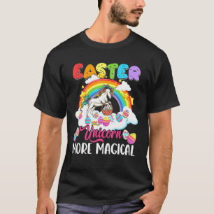 Ostern Einhorn Magisches Glück Ostern Niedlich Uni T-Shirt