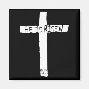 Ostern Er ist wahrlich auferstanden Bibelvers aus  Magnet