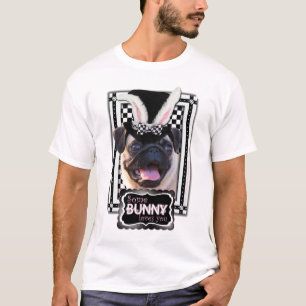 Ostern - etwas Häschen-Lieben Sie - Mops T-Shirt
