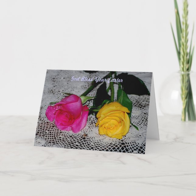 Ostern Feiertagskarte (Vorderseite)