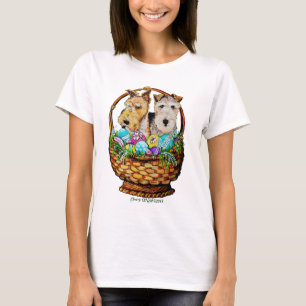 Ostern-Foxterrier T-Shirt