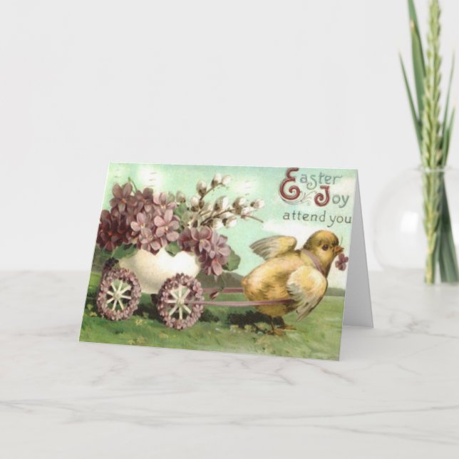 Ostern-Freude Feiertagskarte (Vorderseite)