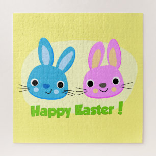 "OSTERN FREUT EUCH" HASEN PUZZLE