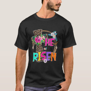 Ostern für Christliche Teen Girls Mama ist er Rise T-Shirt