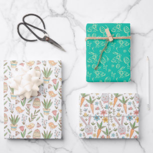 Ostern Geschenkpapier Set