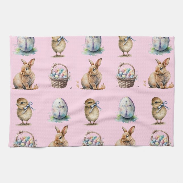 Ostern Geschirrtuch (Horizontal)