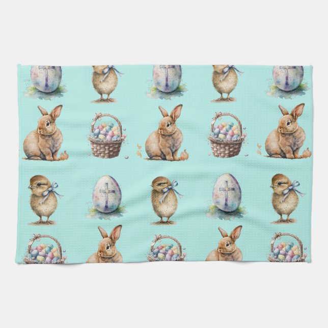 Ostern Geschirrtuch (Horizontal)