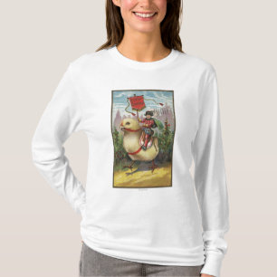 Ostern GreetingsPrince auf einem Küken T-Shirt