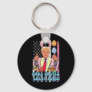 Ostern Groß wieder lustig Trump Osterhase Osterhas Schlüsselanhänger