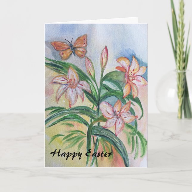 Ostern-Grußkarte Feiertagskarte (Vorderseite)