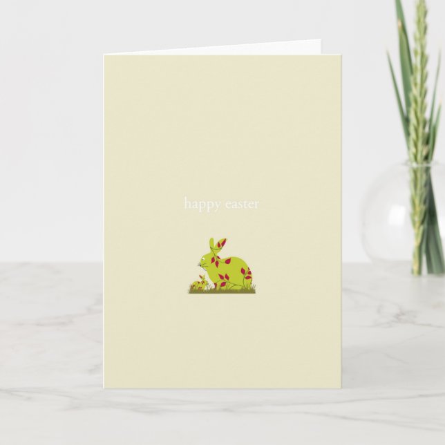 Ostern-Grußkarte Feiertagskarte (Vorderseite)