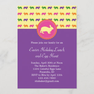 Ostern-Häschen-Einladung Einladung