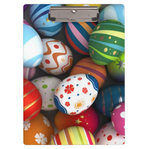 Ostern-Hintergrund Klemmbrett