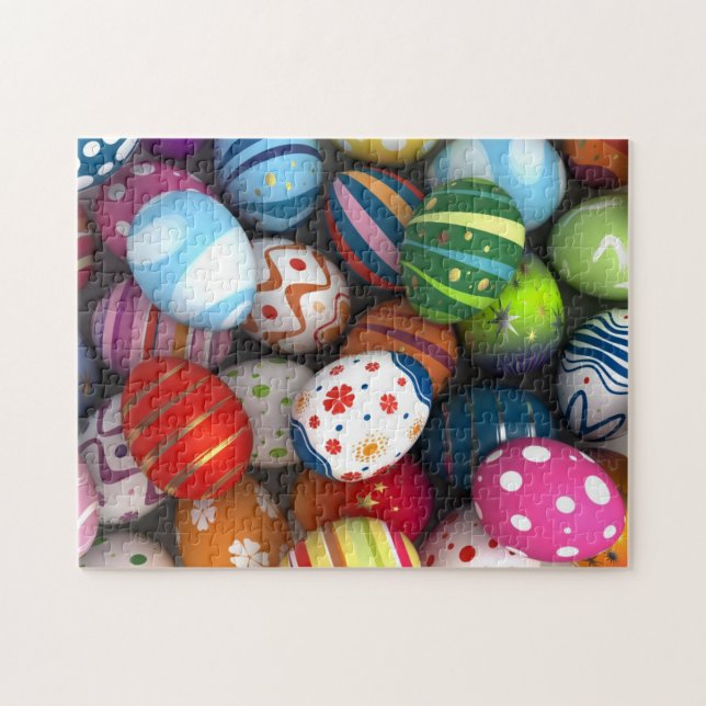 Ostern-Hintergrund Puzzle (Horizontal)