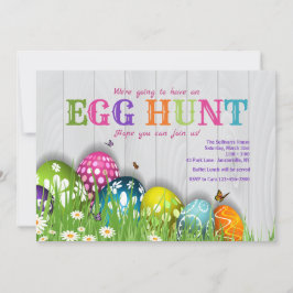 Ostern in der Garten-Einladung Einladung