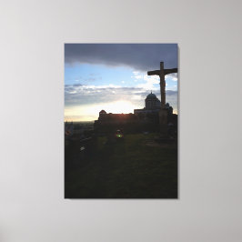 Ostern in Esztergom Ungarn Leinwanddruck