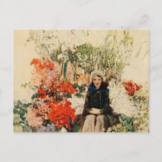 Ostern in Paris im Jahre 1900 s Feiertagspostkarte