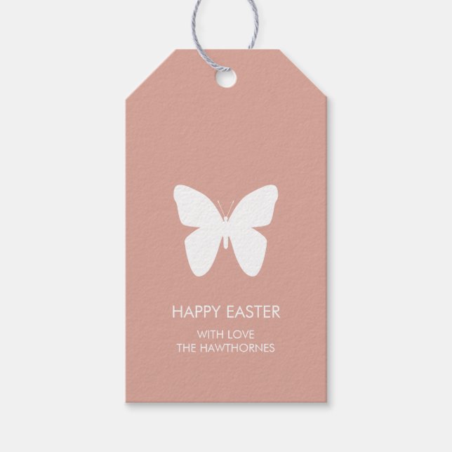 Ostern in Pastell Geschenkanhänger (Vorderseite)