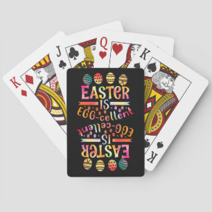 OSTERN IST ÄGKELLENTE Ostereier Geschenkidee Spielkarten