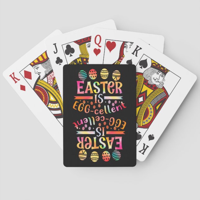 OSTERN IST ÄGKELLENTE Ostereier Geschenkidee Spielkarten (Rückseite)