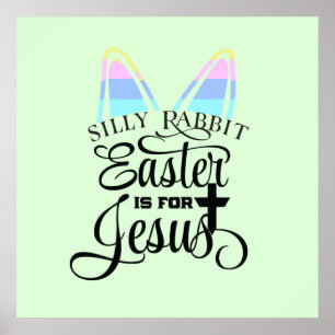 Ostern ist für Jesus Poster