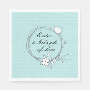 Ostern ist Gottes Geschenk der Liebe, Serviette