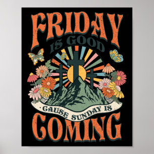 Ostern Jesus Christlicher Freitag Ist Guter Grund Poster