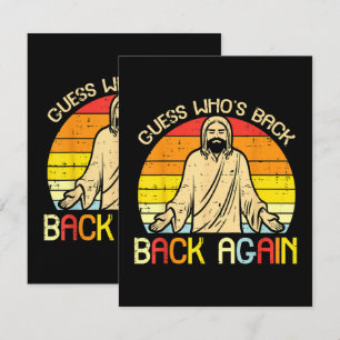 Ostern Jesus Errate Wer ist zurück Religiös Christ Ankündigung