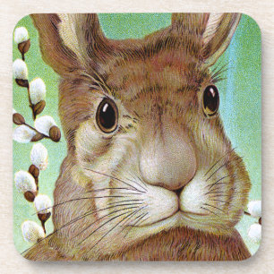 Ostern-Kaninchen Getränkeuntersetzer