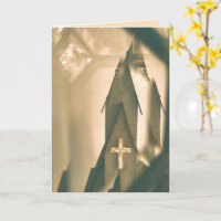Ostern, Karfreitag, Segnungen mit Kirche und Kreuz