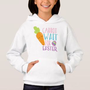Ostern, Karotten warten auf Ostern, Ostereier Hoodie