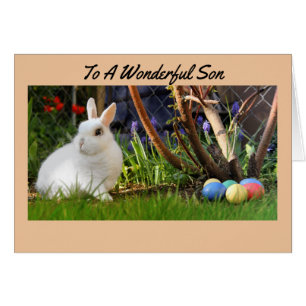 Ostern-Karte für einen Sohn