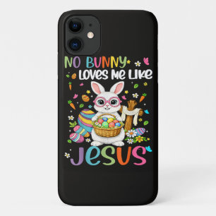 Ostern Kein Hase liebt mich wie Jesus Christlich Case-Mate iPhone Hülle