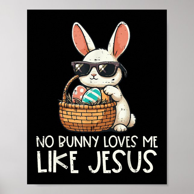 Ostern keine sonnigen Lieben Ich wie Jesus Christl Poster (Vorne)