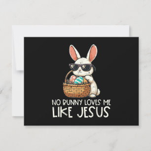 Ostern keine sonnigen Lieben Ich wie Jesus Christl RSVP Karte