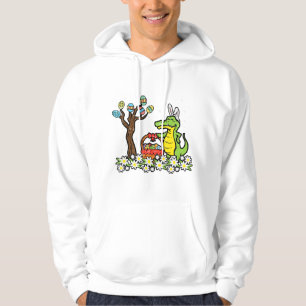 Ostern Krokodile Bunny Egg Tree Alligator Jungen G Hoodie